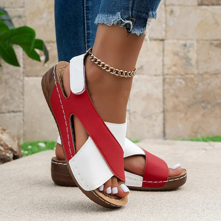 Sandália Lily™ Ortopédica - Elegância e Conforto em seus Pés / FRETE GRÁTIS