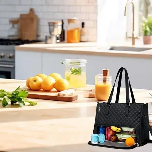 BOLSA COM COMPARTIMENTO PARA ALIMENTOS - FreshCarry + UMA CARTEIRA DE BRINDE!