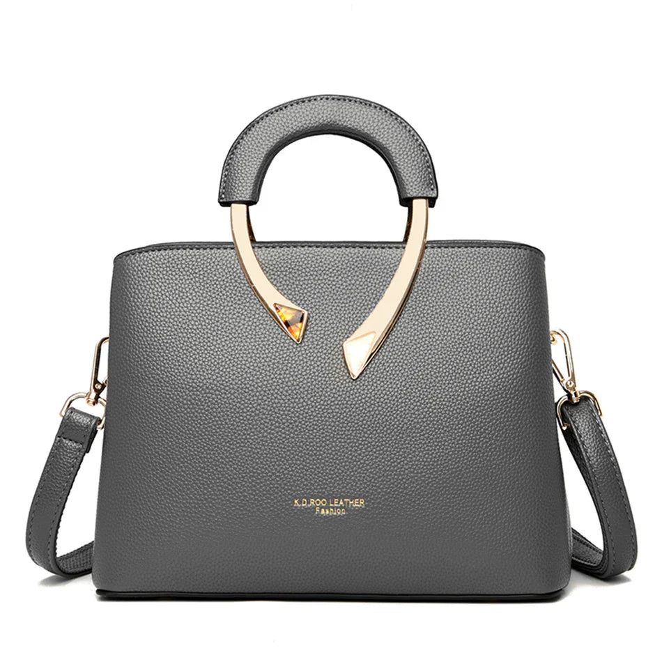 Bolsa Feminina em Couro Genuino - Luxo Elegance