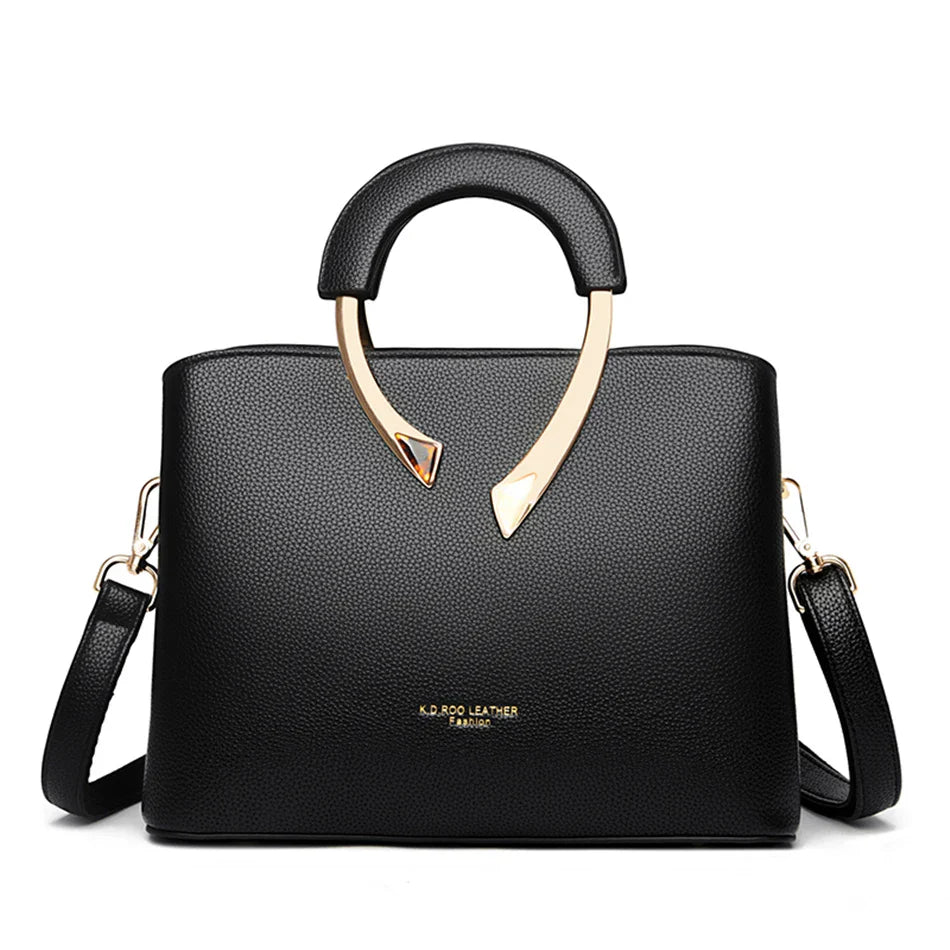 Bolsa Feminina em Couro Genuino - Luxo Elegance