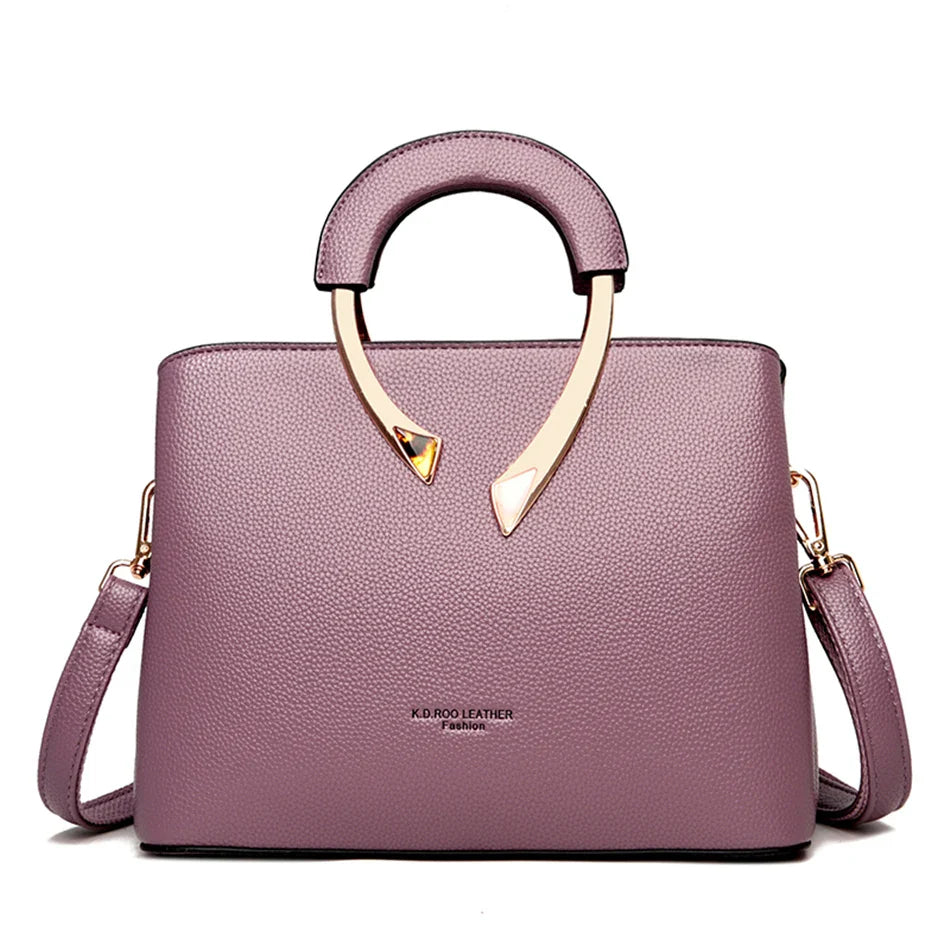 Bolsa Feminina em Couro Genuino - Luxo Elegance