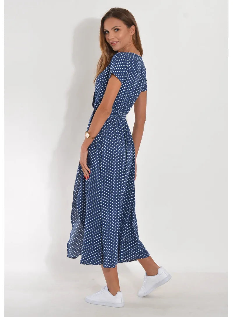 Vestido Aurora® - Delicadeza Atemporal com Caimento Livre e Sofisticado / FRETE GRÁTIS