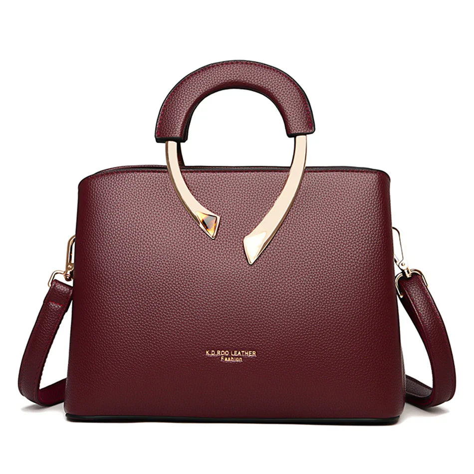 Bolsa Feminina em Couro Genuino - Luxo Elegance