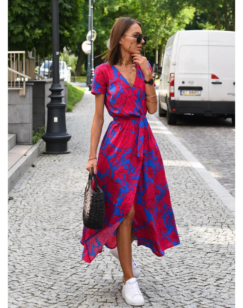 Vestido Aurora® - Delicadeza Atemporal com Caimento Livre e Sofisticado / FRETE GRÁTIS