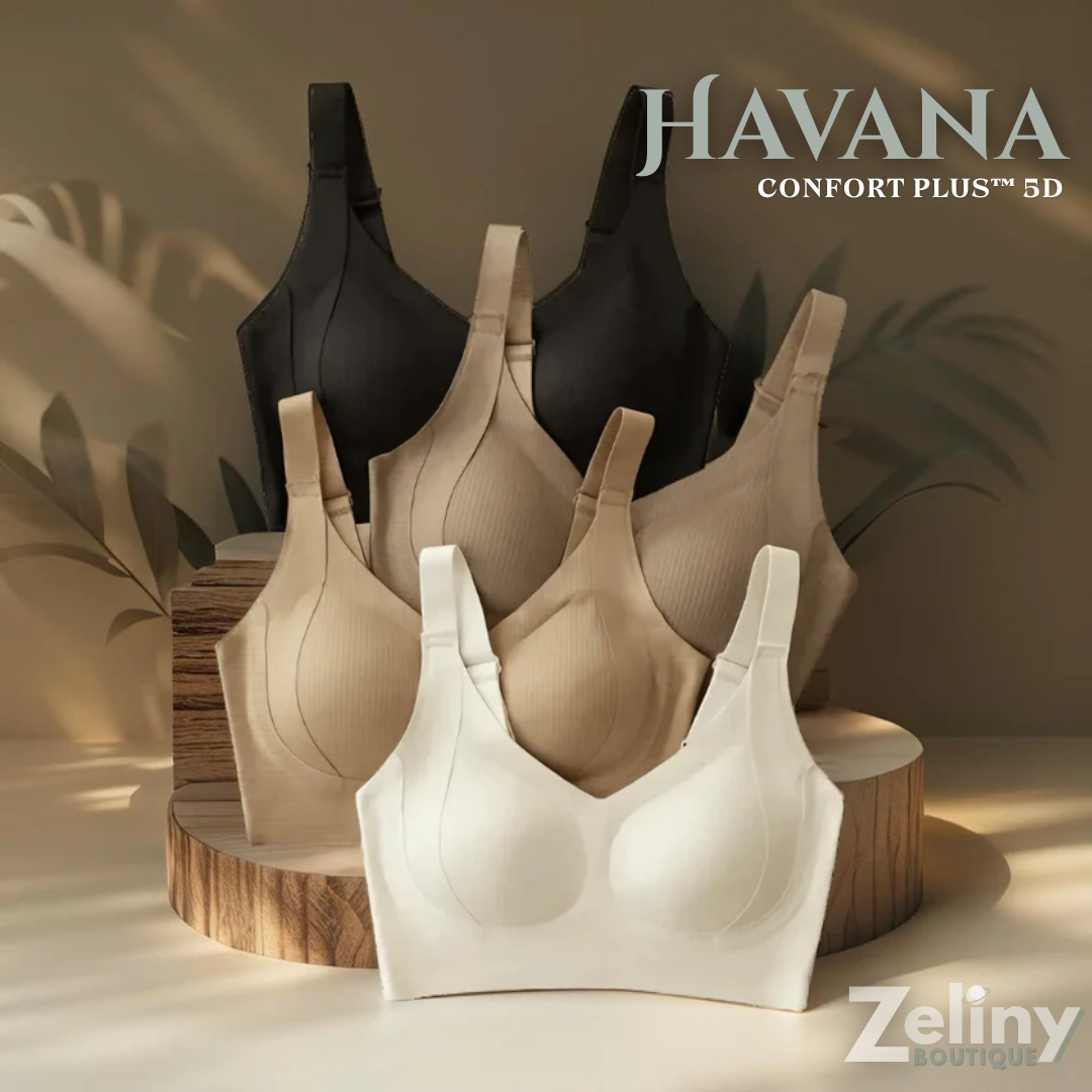 Sutiã Havana Confort Plus™ 5D - Conforto o Dia Todo / FRETE GRÁTIS!