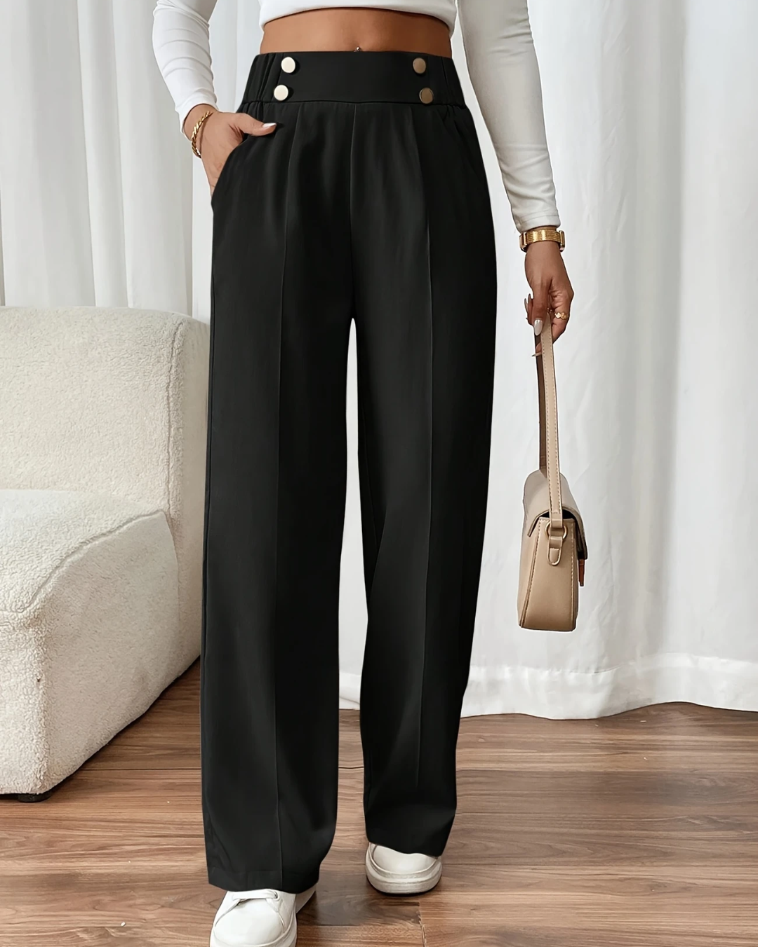 Calça de Cintura Alta Nilce