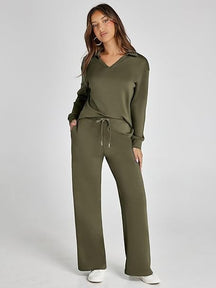 Conjunto Ella® Moda Italiana - Conforto e Privacidade com Tecido Leve e Único / FRETE GRÁTIS!