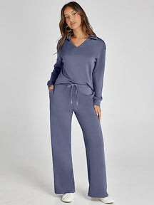 Conjunto Ella® Moda Italiana - Conforto e Privacidade com Tecido Leve e Único / FRETE GRÁTIS!