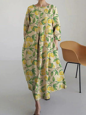 Vestido Longo Retro Lucie