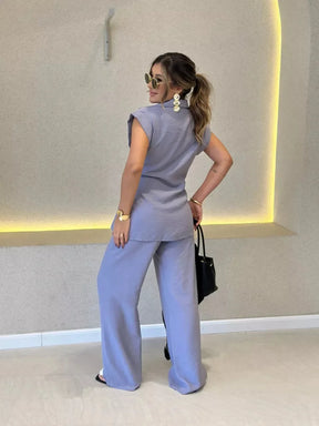 Conjunto Brietta® Moda Italiana - Único com Equilíbrio Perfeito entre Estilo, Conforto e Privacidade / FRETE GRÁTIS!