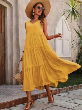Vestido Longo Feminino Solare