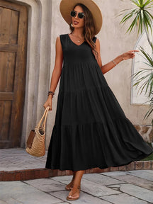Vestido Longo Feminino Solare