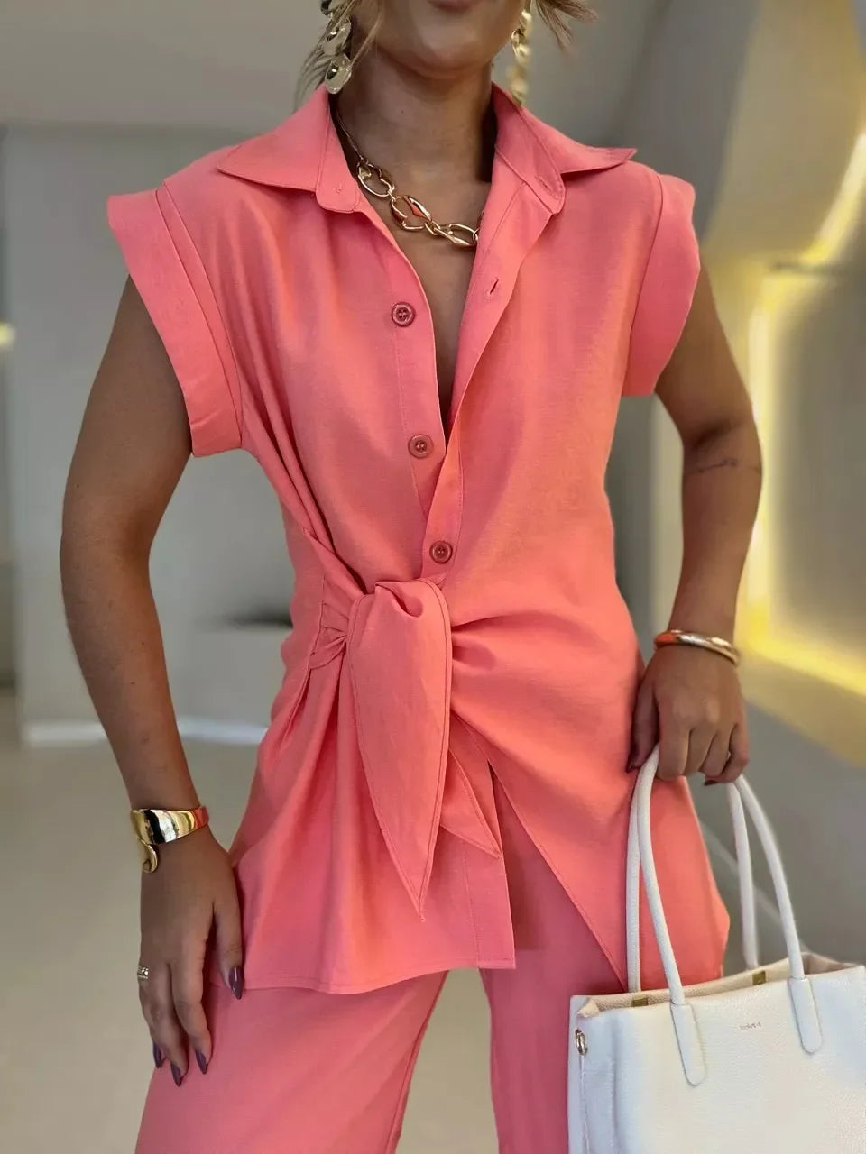 Conjunto Brietta® Moda Italiana - Único com Equilíbrio Perfeito entre Estilo, Conforto e Privacidade / FRETE GRÁTIS!