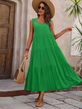 Vestido Longo Feminino Solare