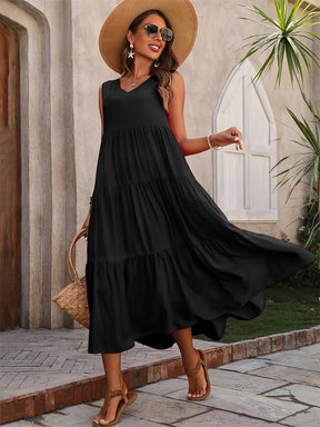 Vestido Longo Feminino Solare