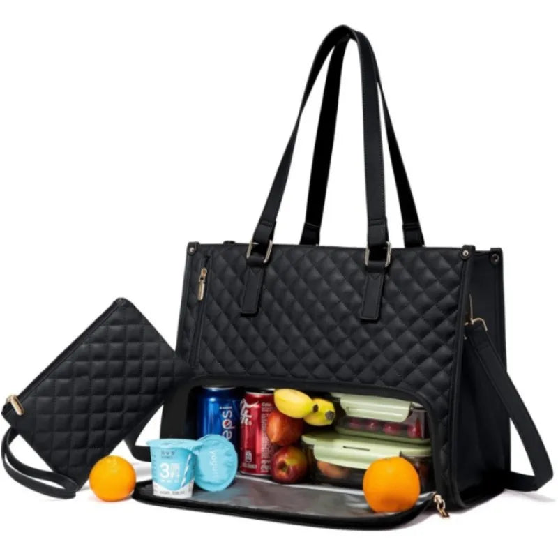 BOLSA COM COMPARTIMENTO PARA ALIMENTOS - FreshCarry + UMA CARTEIRA DE BRINDE!