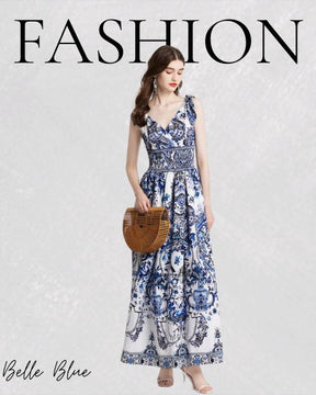 Vestido Belle Blue