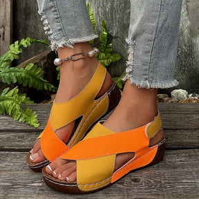 Sandália Lily™ Ortopédica - Elegância e Conforto em seus Pés / FRETE GRÁTIS