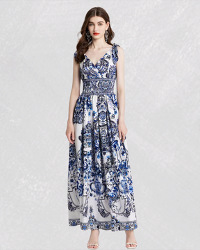 Vestido Belle Blue